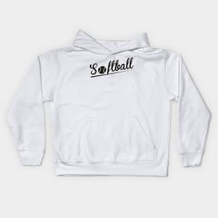 Softball Kids Hoodie